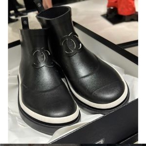 Chanel Rain boots